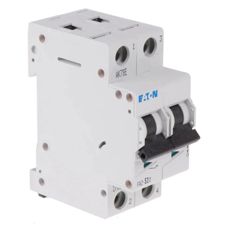 ABB xEffect Miniature Circuit Breaker, 2 Poles, 2A Current Rating, Type S, 230V AC, 60V DC, 10 kA Breaking 278806 FAZ-S2/2