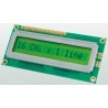 Displaytech Alphanumeric LED LCD Monochrome Display Yellow on Green 1 Row By 16 Characters 161A-BA-BC