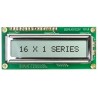 Displaytech Alphanumeric LED LCD Monochrome Display 1 Row By 16 Characters Yellow on Green 161A-BC-BC