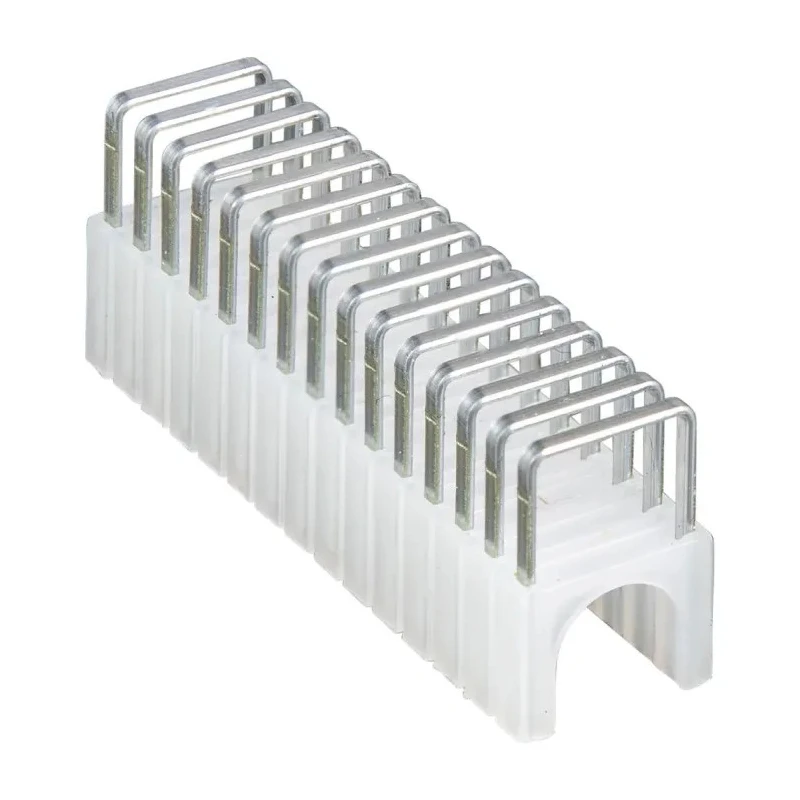 Klein Tools Insulated Cable Staples 17 mm Length for CAT3 and CAT5e Cable 450-001