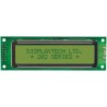 Displaytech Alphanumeric LED LCD Monochrome Display Yellow on Green 2 x 20 Characters 202A-BA-BC