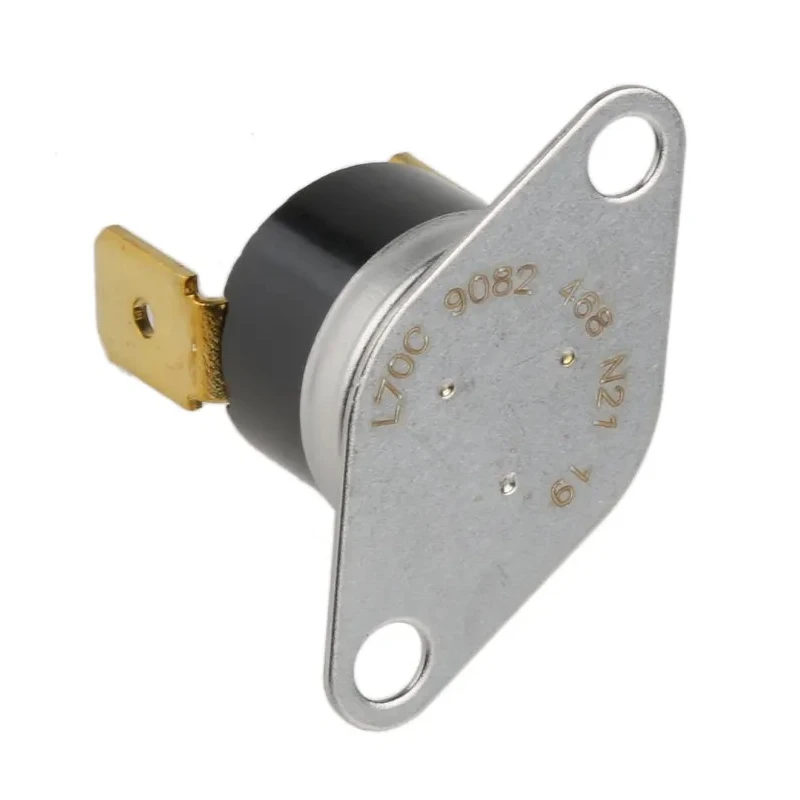 Honeywell Technologies Bi-Metallic Thermostat 150 °C Max, Manual Reset, SPST, 10A Contact, Bracket Mount 2455RM-90820468