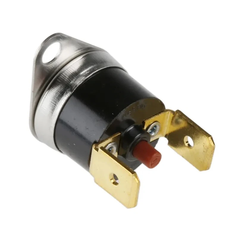 Honeywell Technologies Bi-Metallic Thermostat 150 °C Max, Manual Reset, SPST, 10A Contact, Bracket Mount 2455RM-90820468