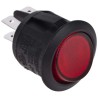 Arcolectric (Bulgin) Ltd Illuminated DPST On-Off Rocker Switch Panel 10A 250V AC R13244BNAA
