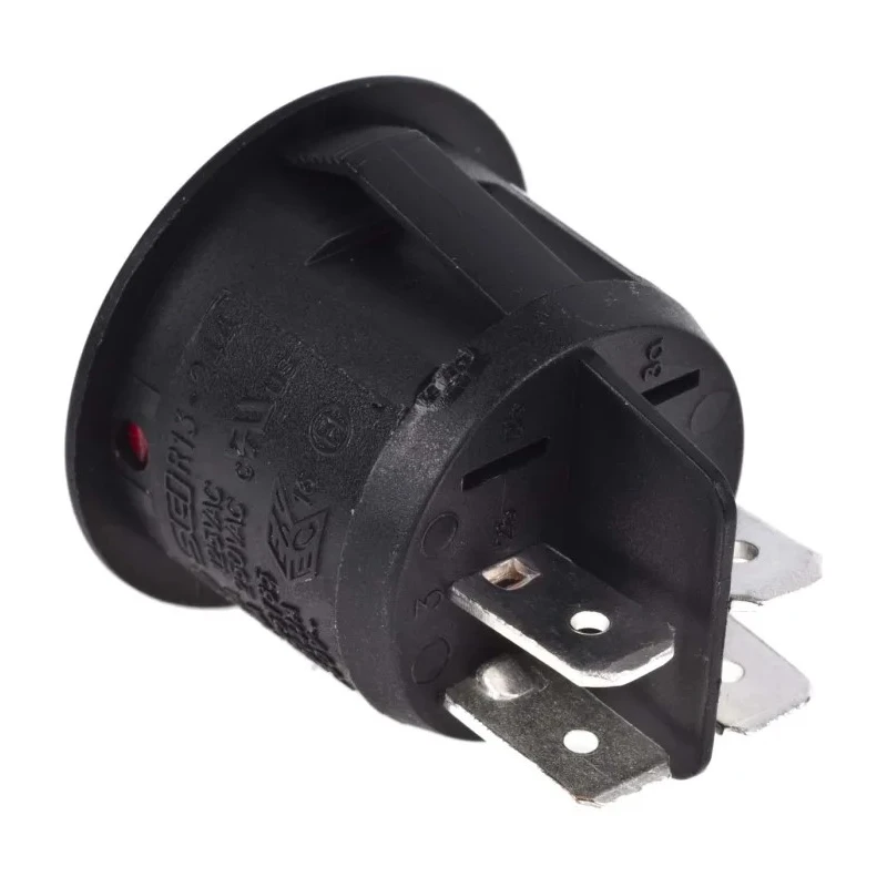 Arcolectric (Bulgin) Ltd Illuminated DPST On-Off Rocker Switch Panel 10A 250V AC R13244BNAA
