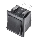Arcolectric (Bulgin) Ltd DPDT, On-On On-(On) Rocker Switch Panel 16A 30 x 22 mm Nylon Housing IP67 C1561ALAAA