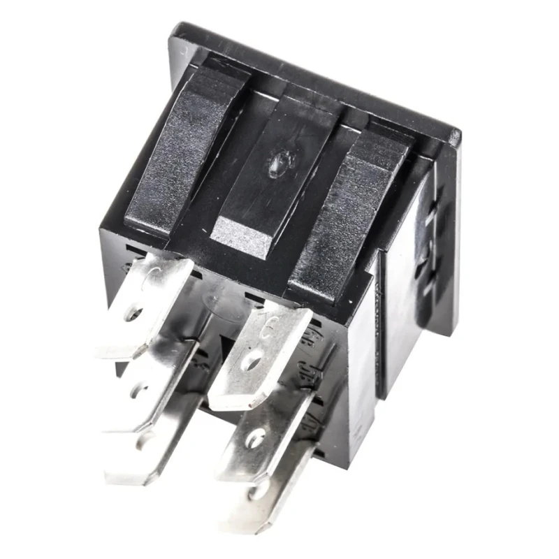 Arcolectric (Bulgin) Ltd DPDT, On-On On-(On) Rocker Switch Panel 16A 30 x 22 mm Nylon Housing IP67 C1561ALAAA