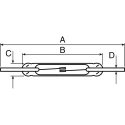 Cynergy3 SPST PCB Reed Switch 1 A 230 V AC/DC 
