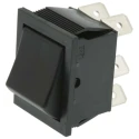 Arcolectric (Bulgin) Ltd DPDT On-On On-(On) Rocker Switch Panel Nylon Housing IP67 Rated 16A 72V DC C1561AAAAA
