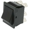 Arcolectric (Bulgin) Ltd DPDT On-On On-(On) Rocker Switch Panel Nylon Housing IP67 Rated 16A 72V DC C1561AAAAA