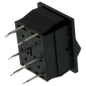 Arcolectric (Bulgin) Ltd DPDT On-On On-(On) Rocker Switch Panel Nylon Housing IP67 Rated 16A 72V DC C1561AAAAA