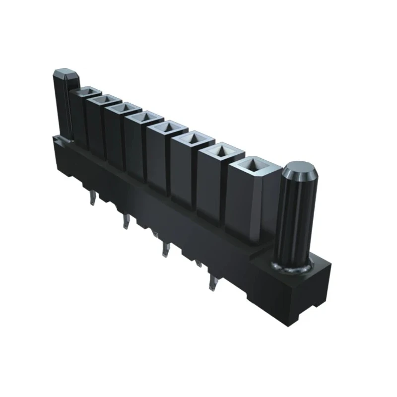Samtec IPBS Series Straight Through Hole PCB Socket, 6-Contact, 2 Row, 4.191 mm Pitch, 5.3A Current, 565V IPBS-103-01-T-D