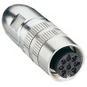 Lumberg 6 Pole Straight Standard DIN Socket 250V ac 5A IP68, Screw-On, Cable Female 0322 06