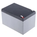 Yuasa 12 V Faston F2 Sealed Lead Acid Battery 12 Ah AGM 98mm x 98mm RE12-12L