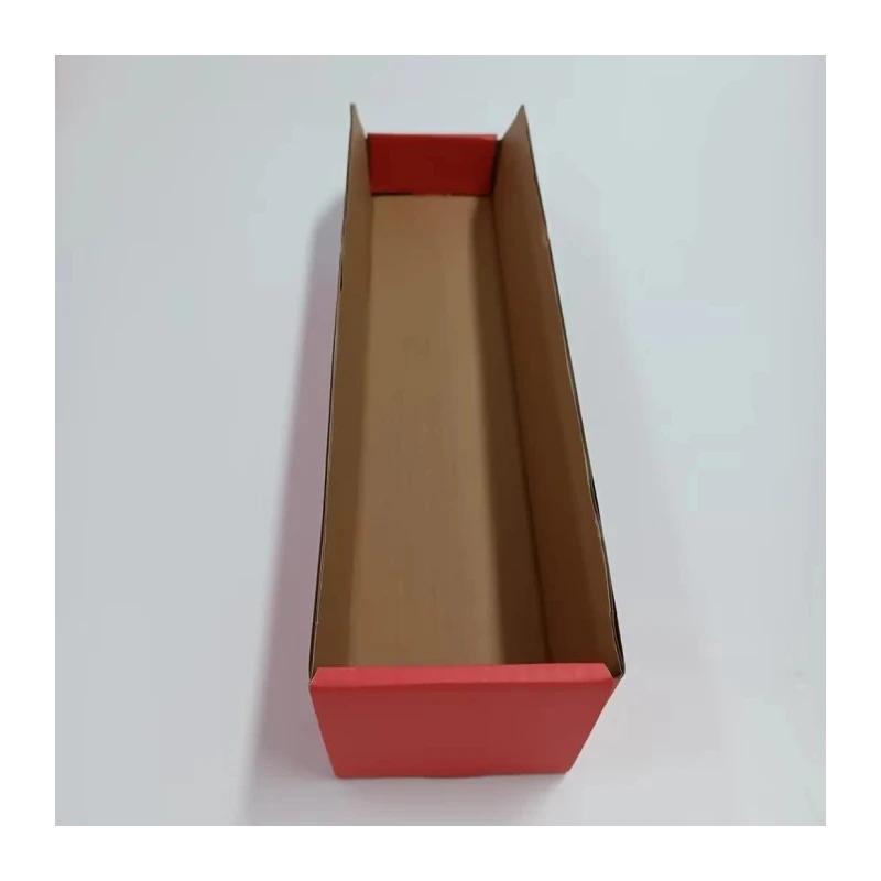 RS PRO Cardboard Storage Bin 450 mm x 100 mm x 100 mm, Red 228-1251