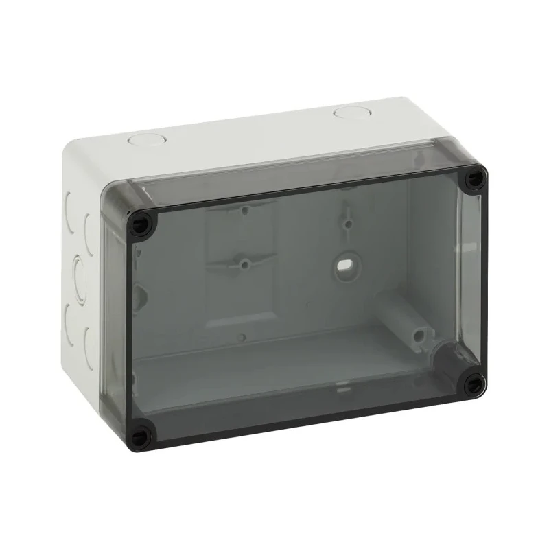 Spelsberg AK Compact Range Transparent Polystyrene Enclosure IP65 122 mm x 200 mm x 125 mm 74401201