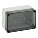Spelsberg AK Compact Range Series Transparent Lid Polystyrene Enclosure, IP65, 122 mm x 250 mm x 200 mm 74401401