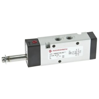 Norgren Pneumatic Solenoid Valve 3/2 NC Solenoid/Spring V63 Series 24V V63D417A-A2000