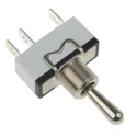 APEM Toggle Switch Panel Mount On-Off-On SPST Tab Terminal 24V DC 250V AC 637H/2