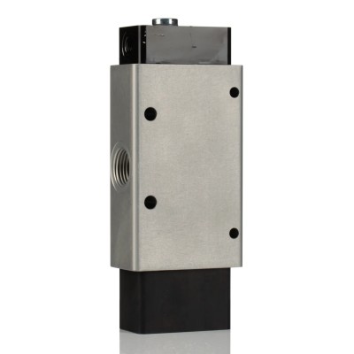Norgren Pneumatic Solenoid Valve 3/2 Function Pilot/Spring Actuation Aluminium Body 16 bar Max Pressure V63D4D7A-XA090