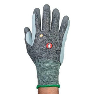 Tornado Cut Resistant Grey Yarn Work Gloves with Polyurethane Coating Size 7 AUR01-07