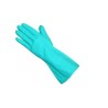 Rubberex Contact Chem Green Nitrile Work Gloves Size 10 Chemical Resistant 10 Gloves LN375G-10