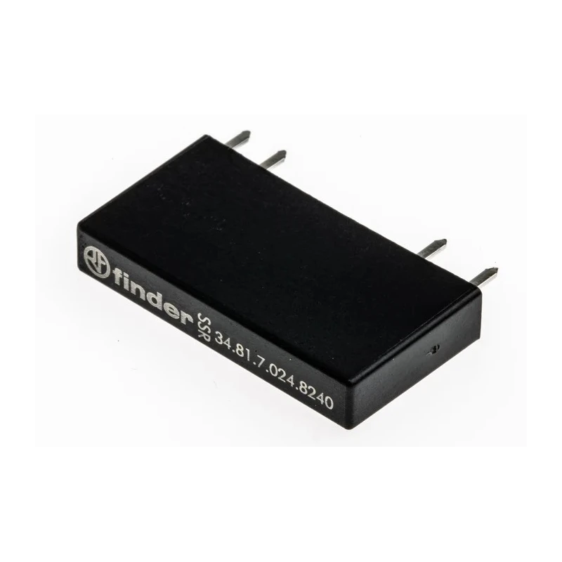 Finder 34 Series Solid State Relay, 2 A Load, PCB Mount, 240 V AC Load, 30 V Control 34.81.7.024.8240