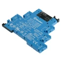 Finder 38 Series Interface Relay DIN Rail Mount 6V dc Coil SPST Contact Configuration 7mA Coil Current 6A 38.81.7.006.9024