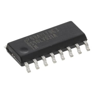 Texas Instruments Transmitter IC 4 Drivers TTL CMOS LVDS 400Mbps 16-Pin SOIC DS90LV031ATM/NOPB