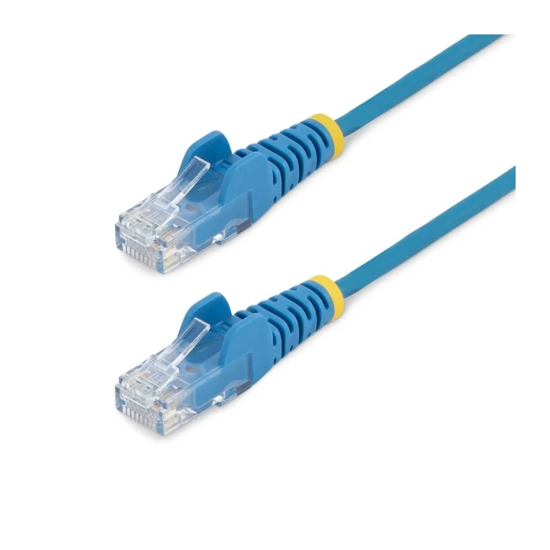 StarTech.com Cat6 Ethernet Cable 4 Core Blue Low Smoke Zero Halogen Jacket 2m Length 