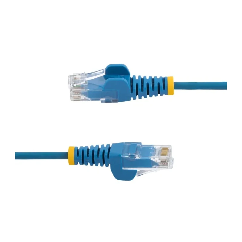 StarTech.com Cat6 Ethernet Cable 4 Core Blue Low Smoke Zero Halogen Jacket 2m Length 