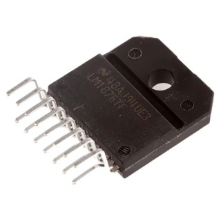 Texas Instruments Audio Power Amplifier, 15-Pin, 20W TO-220 LM1876TF/NOPB