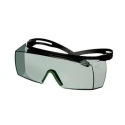 3M Over Spectacle Safety Glasses with Grey Polycarbonate Lens, Anti-Scratch, Anti-Fog, IR & UV Protection 7100217946