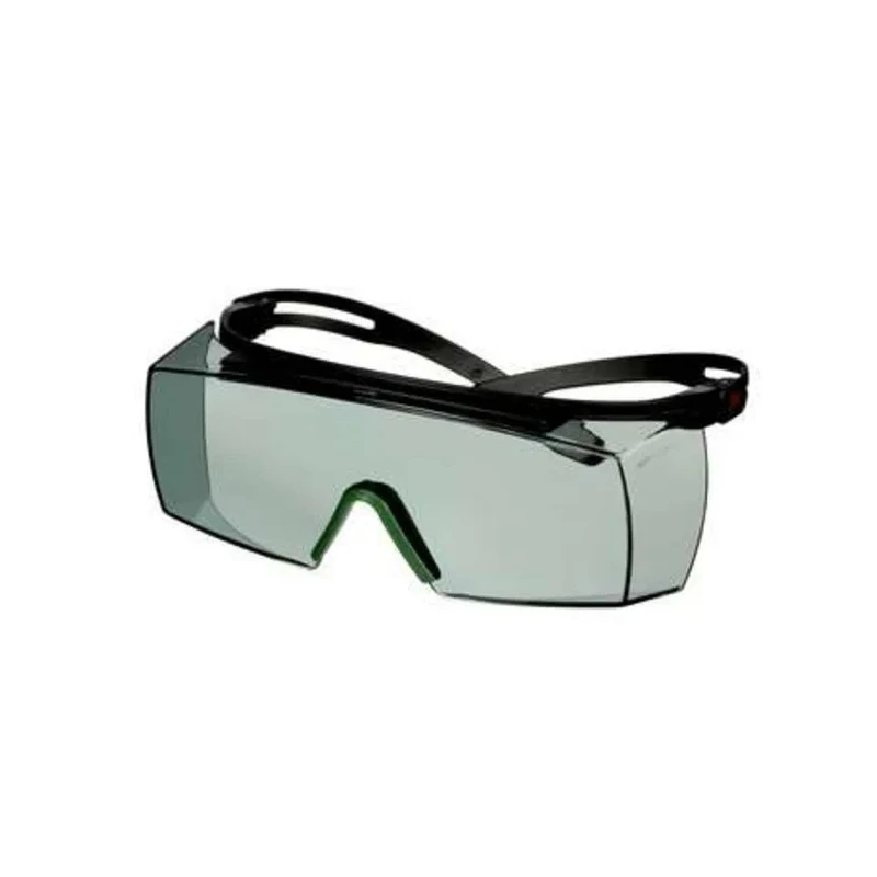 3M Over Spectacle Safety Glasses with Grey Polycarbonate Lens, Anti-Scratch, Anti-Fog, IR & UV Protection 7100217946