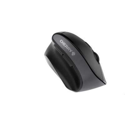 Cherry 6 Button Wireless Ergonomic Optical Mouse Left-Handed Black JW-4550