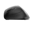 Cherry 6 Button Wireless Ergonomic Optical Mouse Left-Handed Black JW-4550