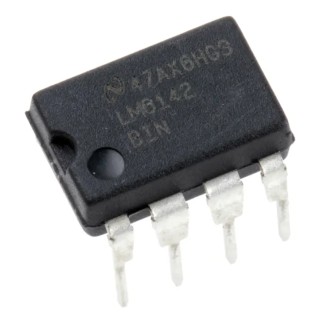 Texas Instruments Operational Amplifier 17 MHz 8-Pin 24V MDIP LM6142BIN/NOPB