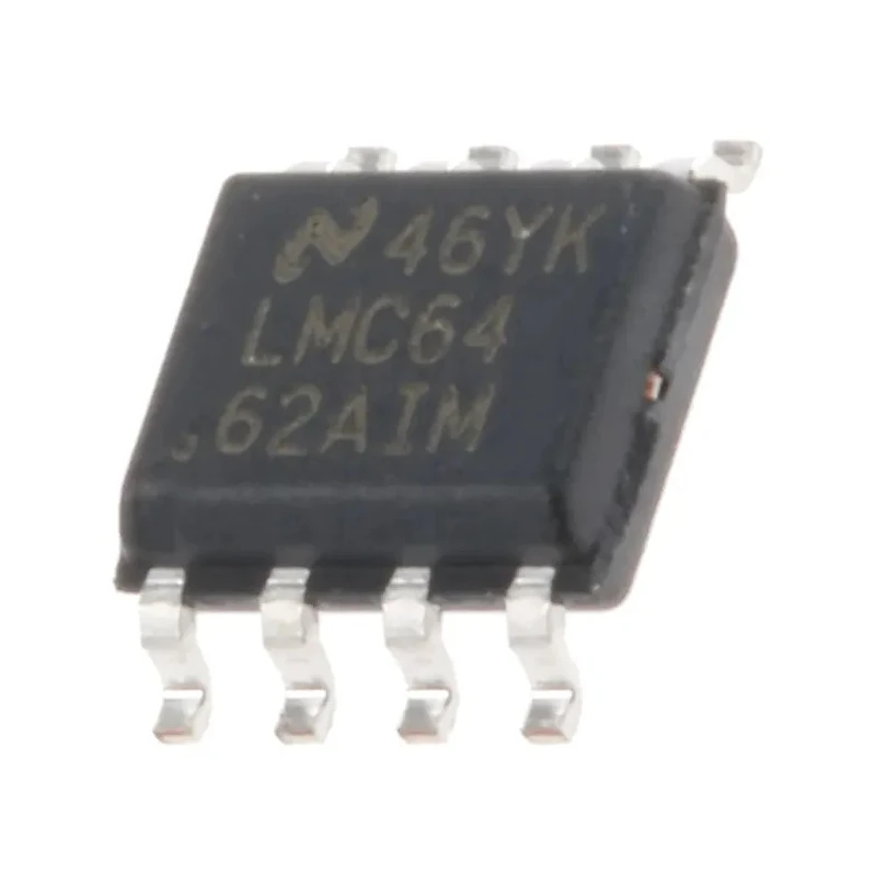 Texas Instruments Operational Amplifier 2 Channel 50 kHz Gain Bandwidth 5-15.5V SOIC 8-Pin LMC6462AIM/NOPB