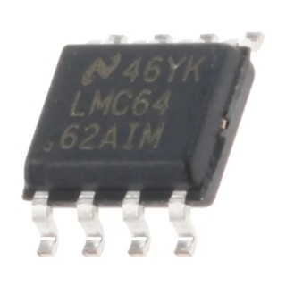 Texas Instruments Operational Amplifier 50 kHz 8-Pin SOIC 15.5V LMC6462AIM/NOPB