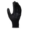 Liscombe LN6 Black Polyamide Work Gloves with Polyurethane Coating, Size 10, 12 Gloves per Pack LN614-10