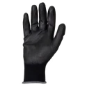 Liscombe LN6 Black Polyamide Work Gloves with Polyurethane Coating, Size 10, 12 Gloves per Pack LN614-10