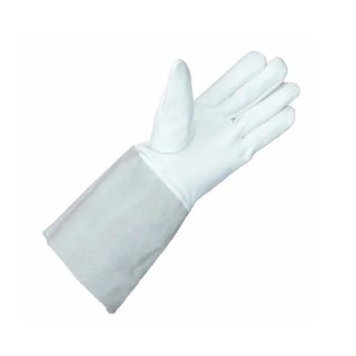Leopard Grey Leather Welding Gloves Size 10 TIG