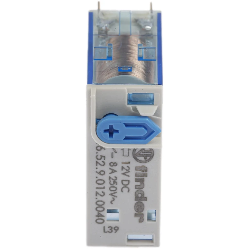 Finder Power Relay DPDT 12V DC Coil Voltage 8A Switching Current PCB Mount 46.52.9.012.0040