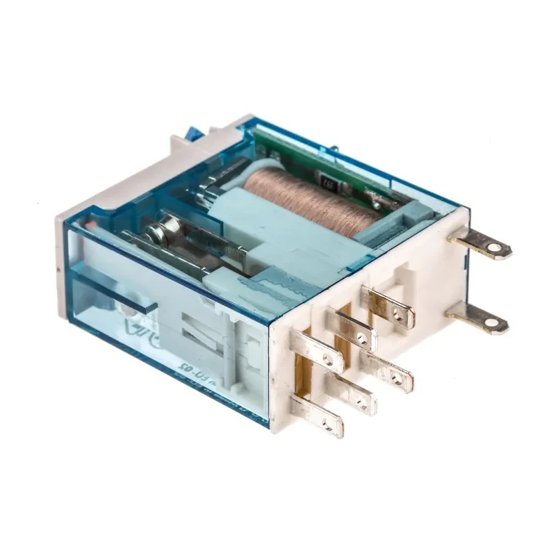 Finder Power Relay 24V DC Coil Voltage 8A Switching Current DPDT Contact Configuration 46.52.9.024.0074