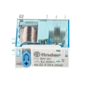 Finder Power Relay 24V DC Coil 8A Switching Current DPDT PCB Pin Terminals Series 46 46.52.9.024.0040