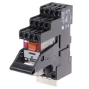 TE Connectivity DIN Rail Power Relay 230V AC Coil 6A Switching Current 4PDT PT5L8TD0 2-1415535-0