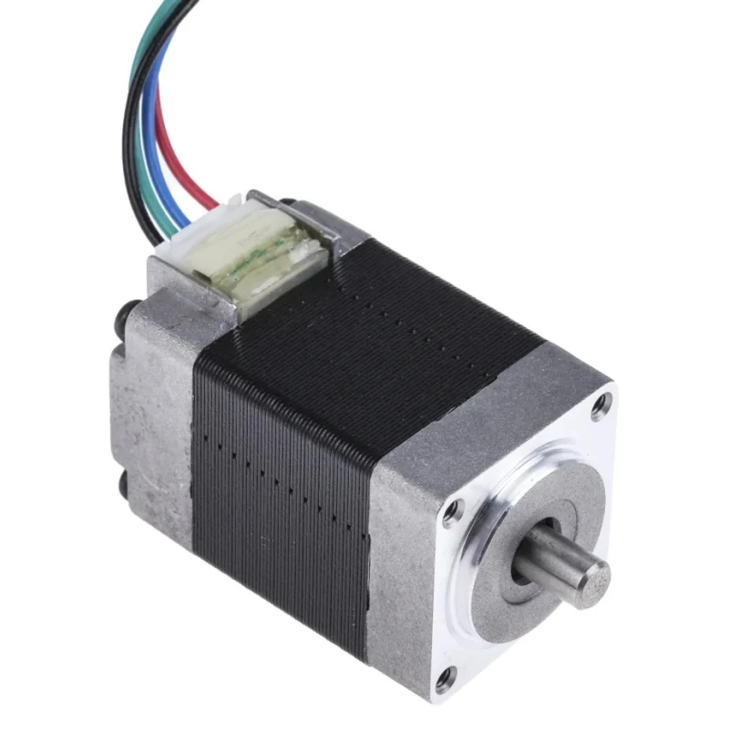 RS PRO Hybrid Permanent Magnet Stepper Motor 3.96 V, 17.5 mNm Holding Torque, 1.8° Step Angle, 20.2 x 20.2 mm 535-0338