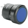 EAO 84 Series Illuminated Blue Momentary Push Button Switch, Panel Mount, 22.5 mm Cutout, SPST, IP67, 42 V dc K84-603.3713
