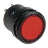 EAO 84 Series Illuminated Push Button Switch, Momentary, Panel Mount, 22.5 mm Cutout, SPST, IP67, 42 V dc K84-603.4205