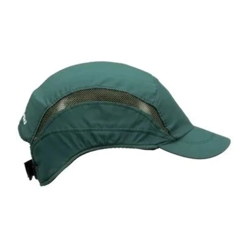 3M Green Short Peak ABS Bump Cap with Integral Sweatband and Ventilation, Head Size 52-65 cm 7100217857